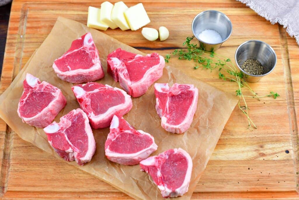 Loin Lamb Chop - 8 Chops -2 Pound Total